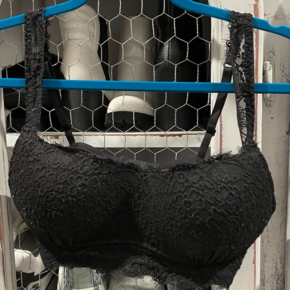 Aerie Black Lace Bralette